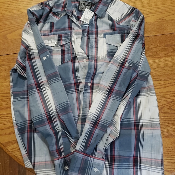 Mens Large long sleeve button up - Picture 1 of 2